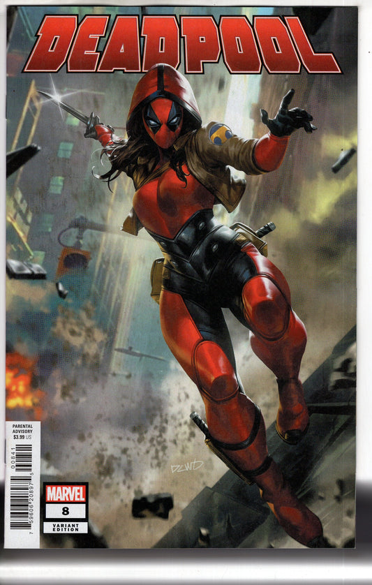 MARVEL PRH COMIC BOOK DEADPOOL #8 DERRICK CHEW DEADPOOL VAR