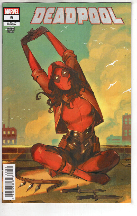MARVEL PRH COMIC BOOK Deadpool #9 Jessica Fong New Deadpool Variant Comic Book