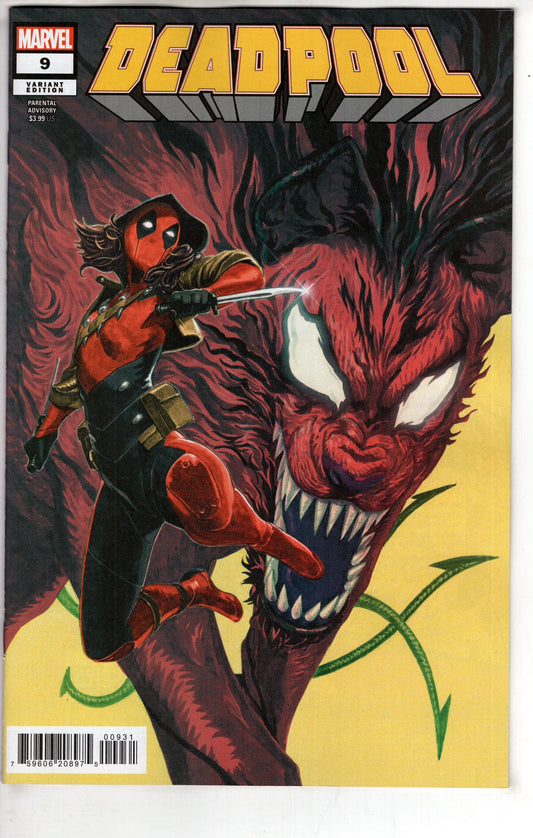 MARVEL PRH COMIC BOOK Deadpool #9 Mitsuhiro Arita Variant Comic Book
