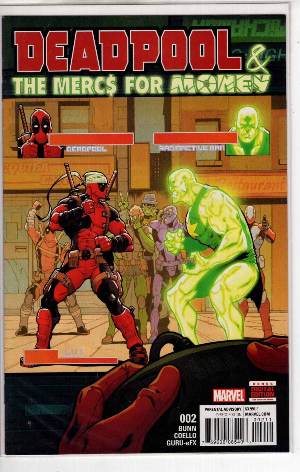 MARVEL PRH COMIC BOOK DEADPOOL AND MERCS FOR MONEY #2 [VF/NM]