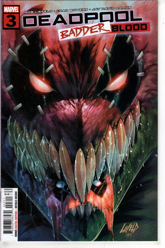 MARVEL PRH COMIC BOOK DEADPOOL BADDER BLOOD #3 (OF 5)