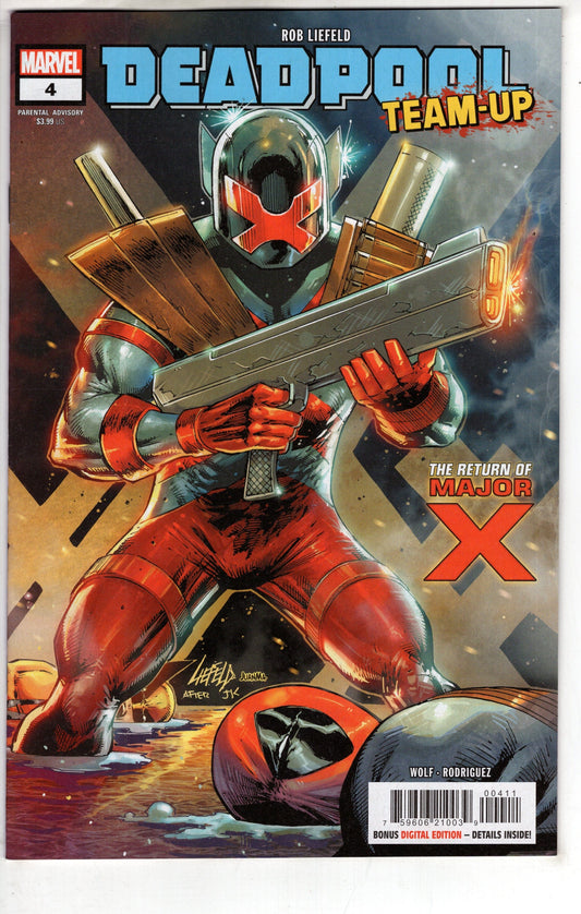 MARVEL PRH COMIC BOOK Deadpool Team-Up #4