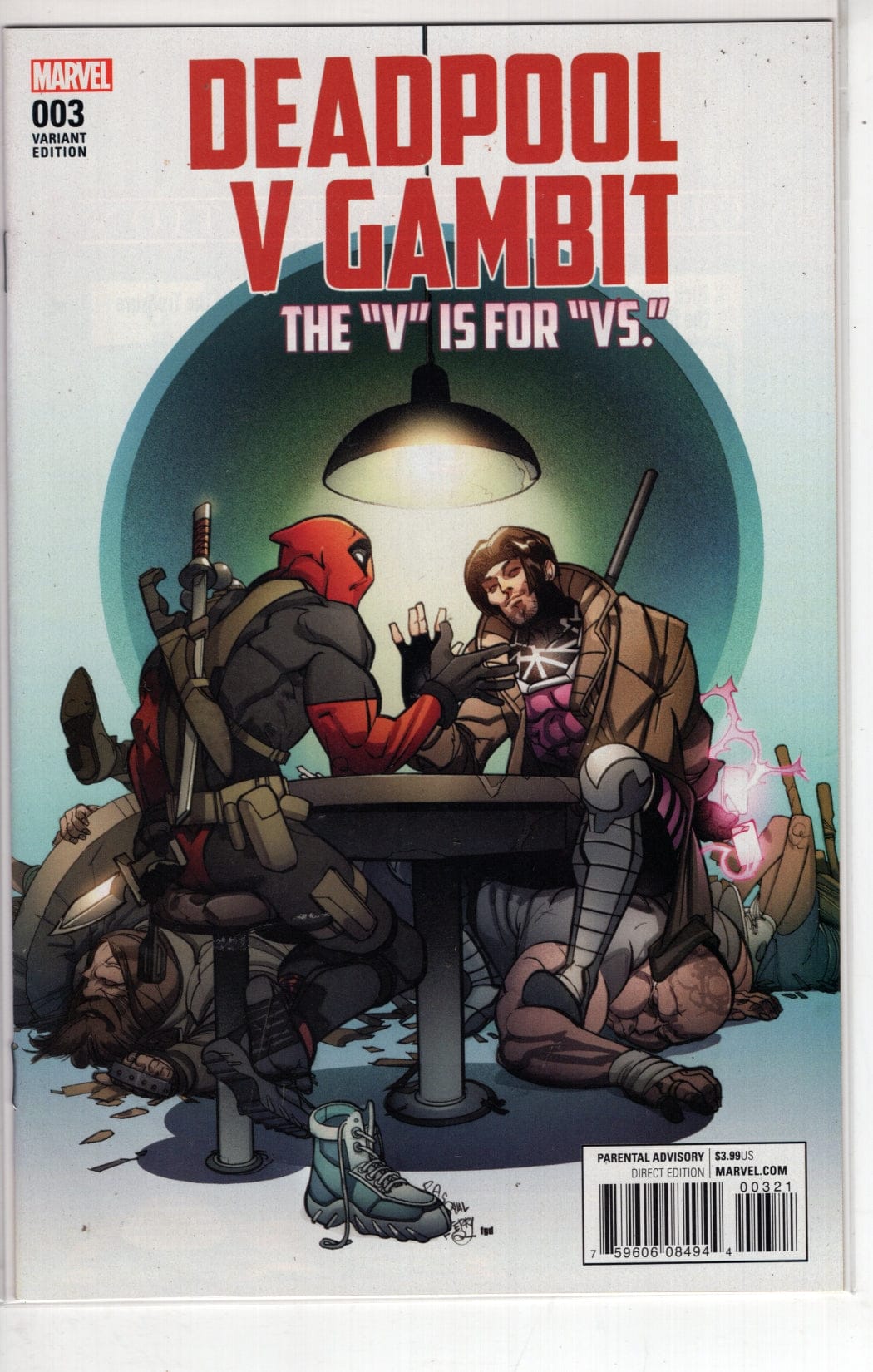 MARVEL PRH COMIC BOOK DEADPOOL VS GAMBIT #3 (OF 5) VAR [VF/NM]