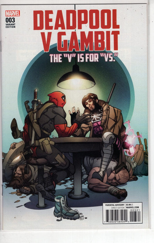 MARVEL PRH COMIC BOOK DEADPOOL VS GAMBIT #3 (OF 5) VAR [VF/NM]
