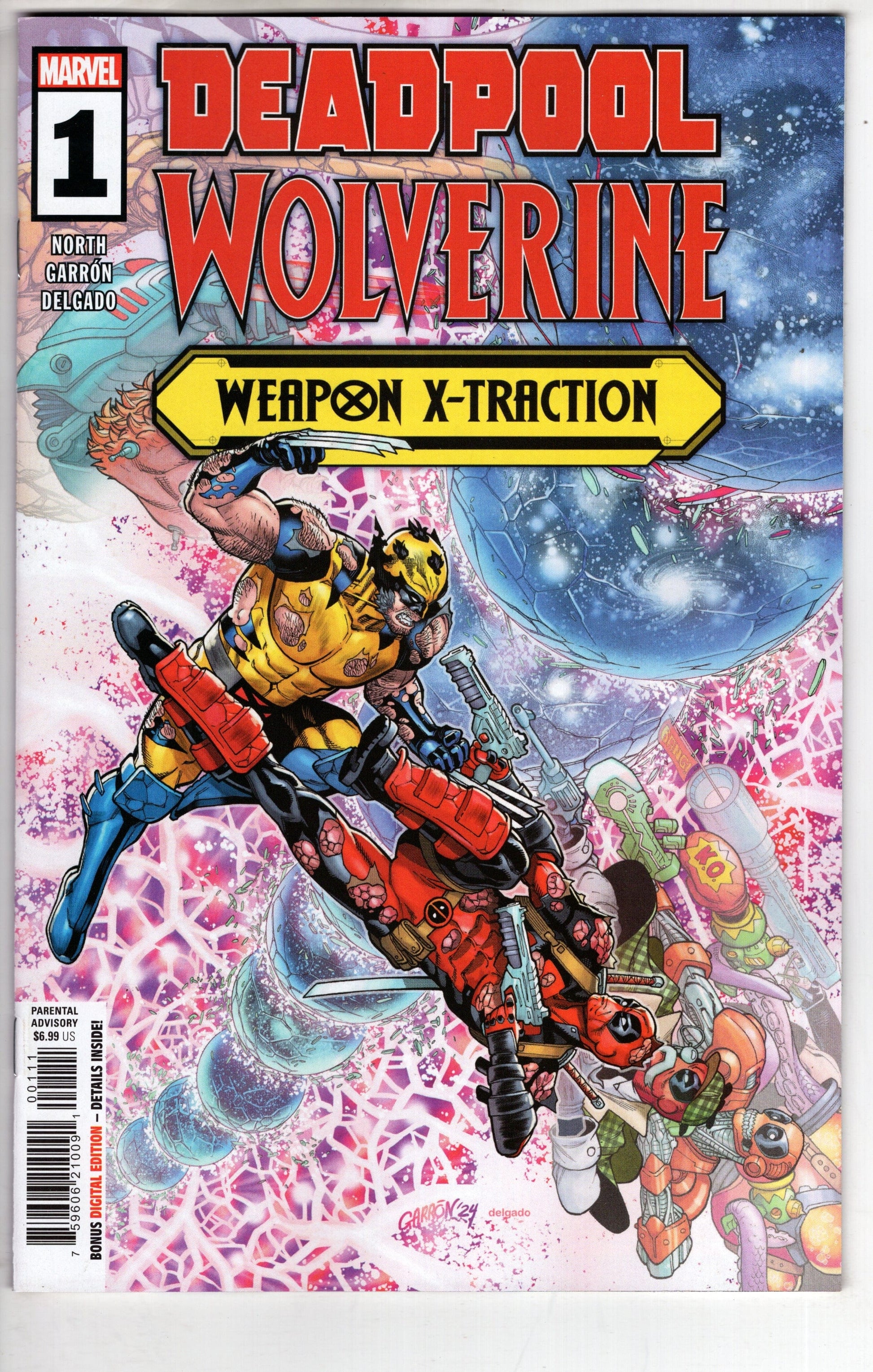 MARVEL PRH COMIC BOOK Deadpool/Wolverine: Weapon X-Traction #1