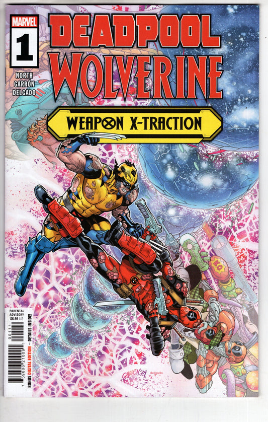 MARVEL PRH COMIC BOOK Deadpool/Wolverine: Weapon X-Traction #1