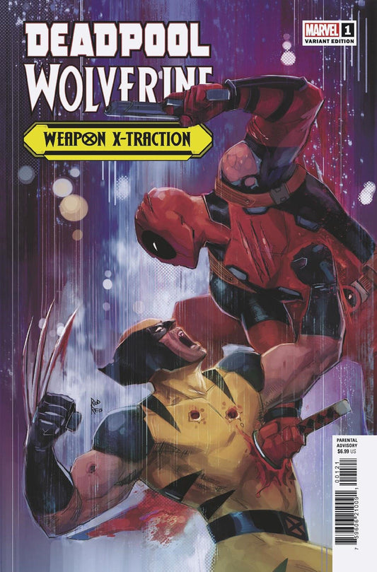 MARVEL PRH COMIC BOOK Deadpool/Wolverine: Weapon X-Traction #1 Rod Reis Variant