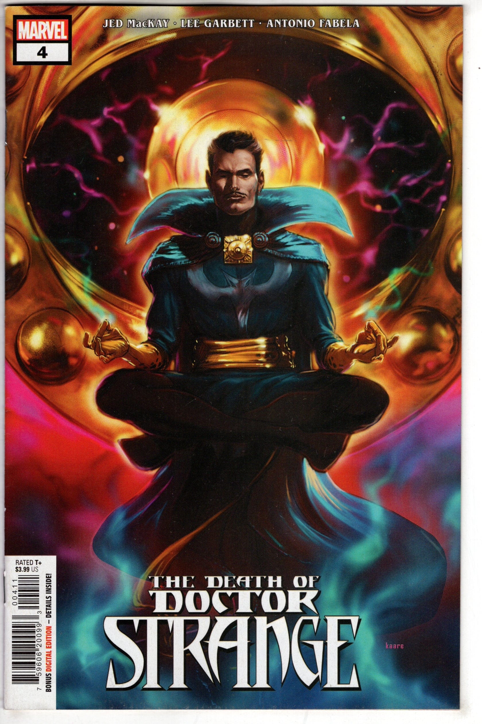 MARVEL PRH COMIC BOOK DEATH OF DOCTOR STRANGE #4 (OF 5)