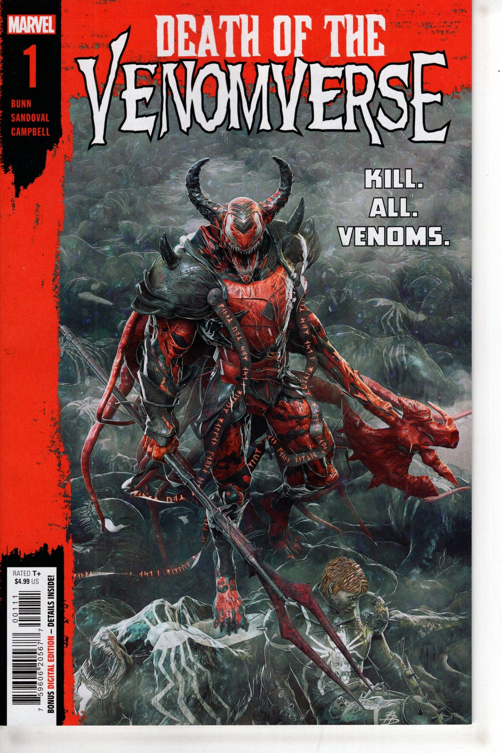 MARVEL PRH COMIC BOOK DEATH OF VENOMVERSE #1 (OF 5)