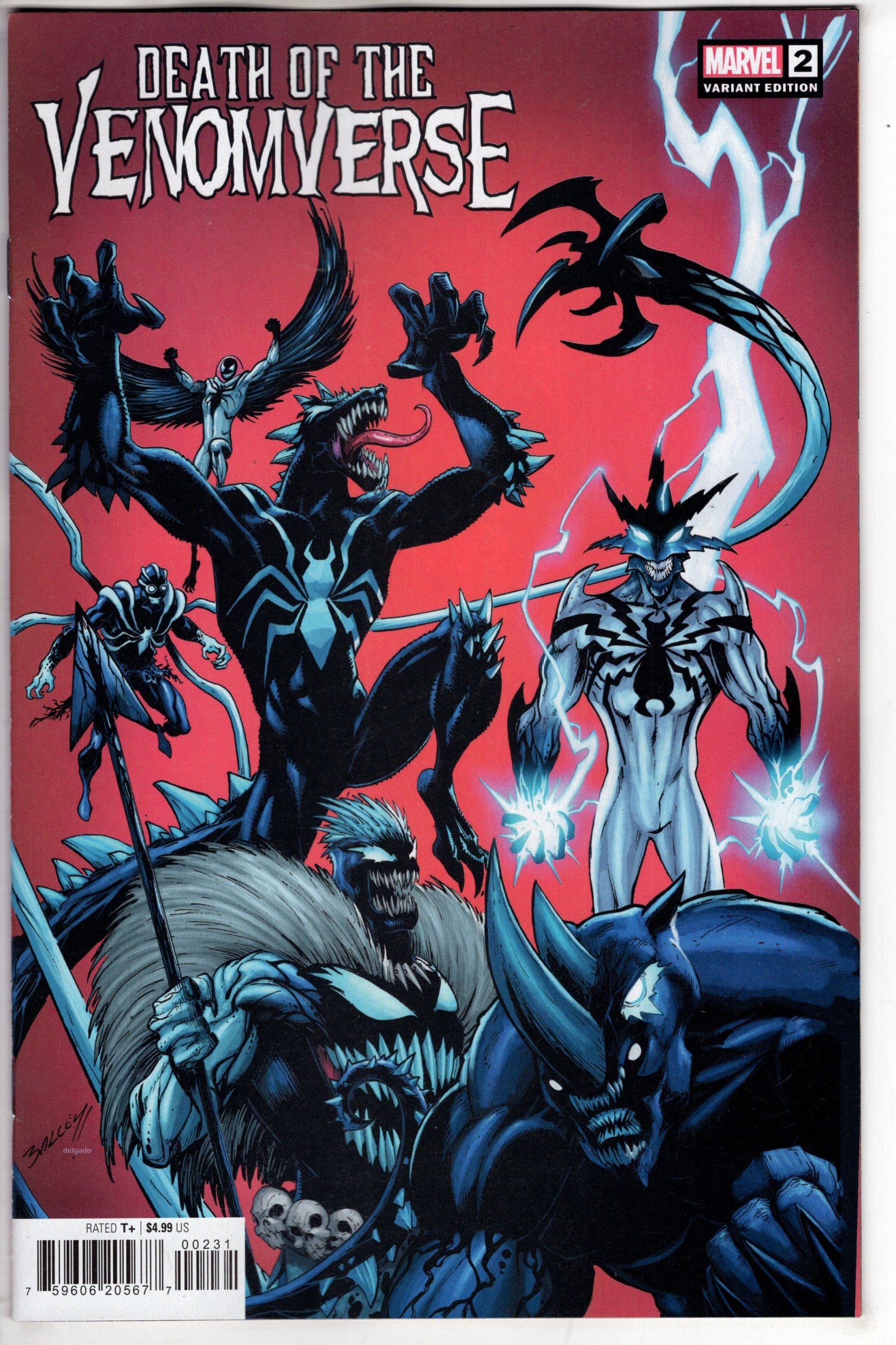 MARVEL PRH COMIC BOOK DEATH OF VENOMVERSE #2 (OF 5) MARK BAGLEY VAR