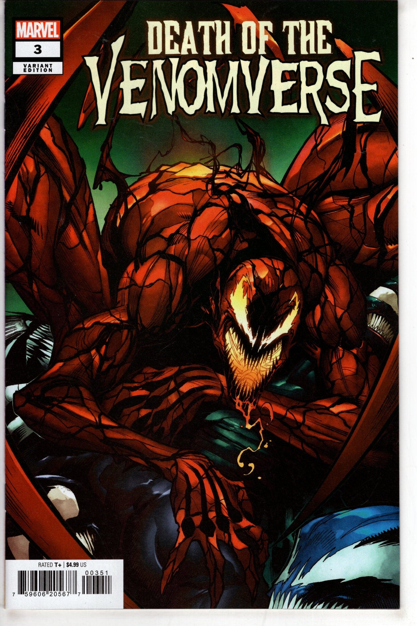 MARVEL PRH COMIC BOOK DEATH OF VENOMVERSE #3 (OF 5) SANDOVAL VAR