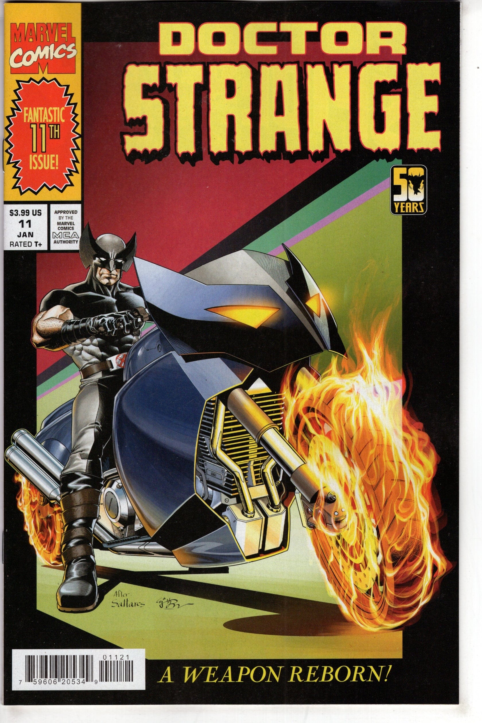 MARVEL PRH COMIC BOOK DOCTOR STRANGE #11 EJ SU WOLVERINE WOLVERINE WOLVERINE VAR