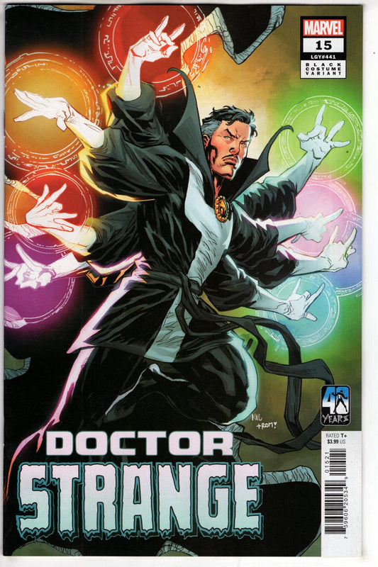MARVEL PRH COMIC BOOK DOCTOR STRANGE #15 KEN LASHLEY BLACK COSTUME VAR