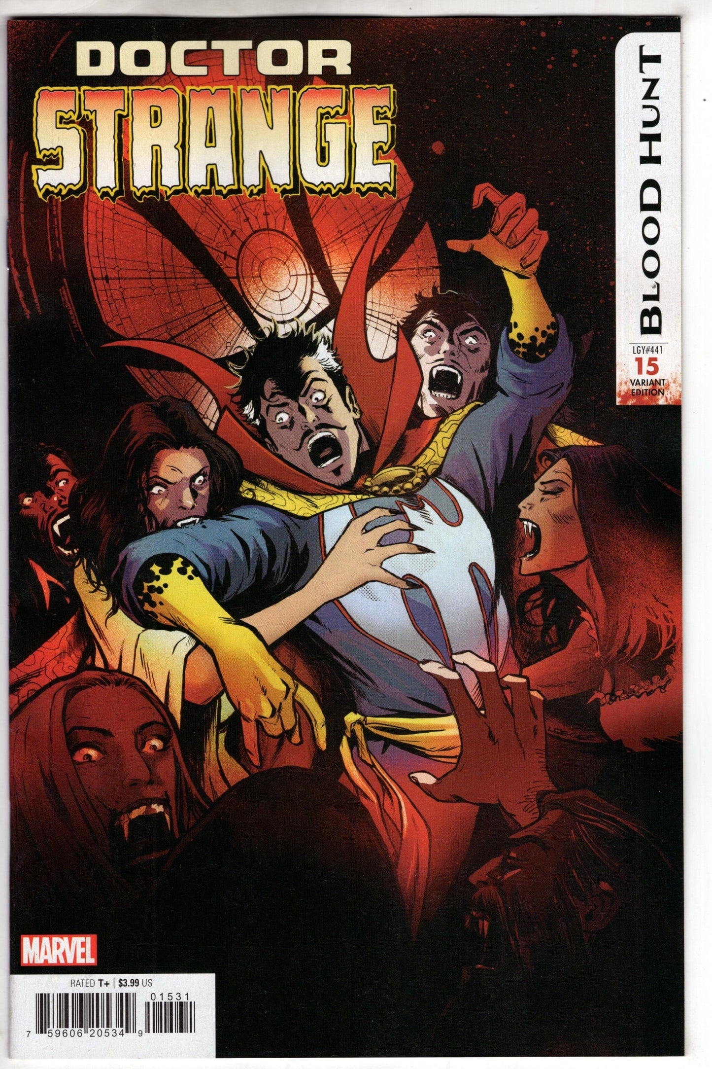 MARVEL PRH COMIC BOOK DOCTOR STRANGE #15 LEE GARBETT VAR