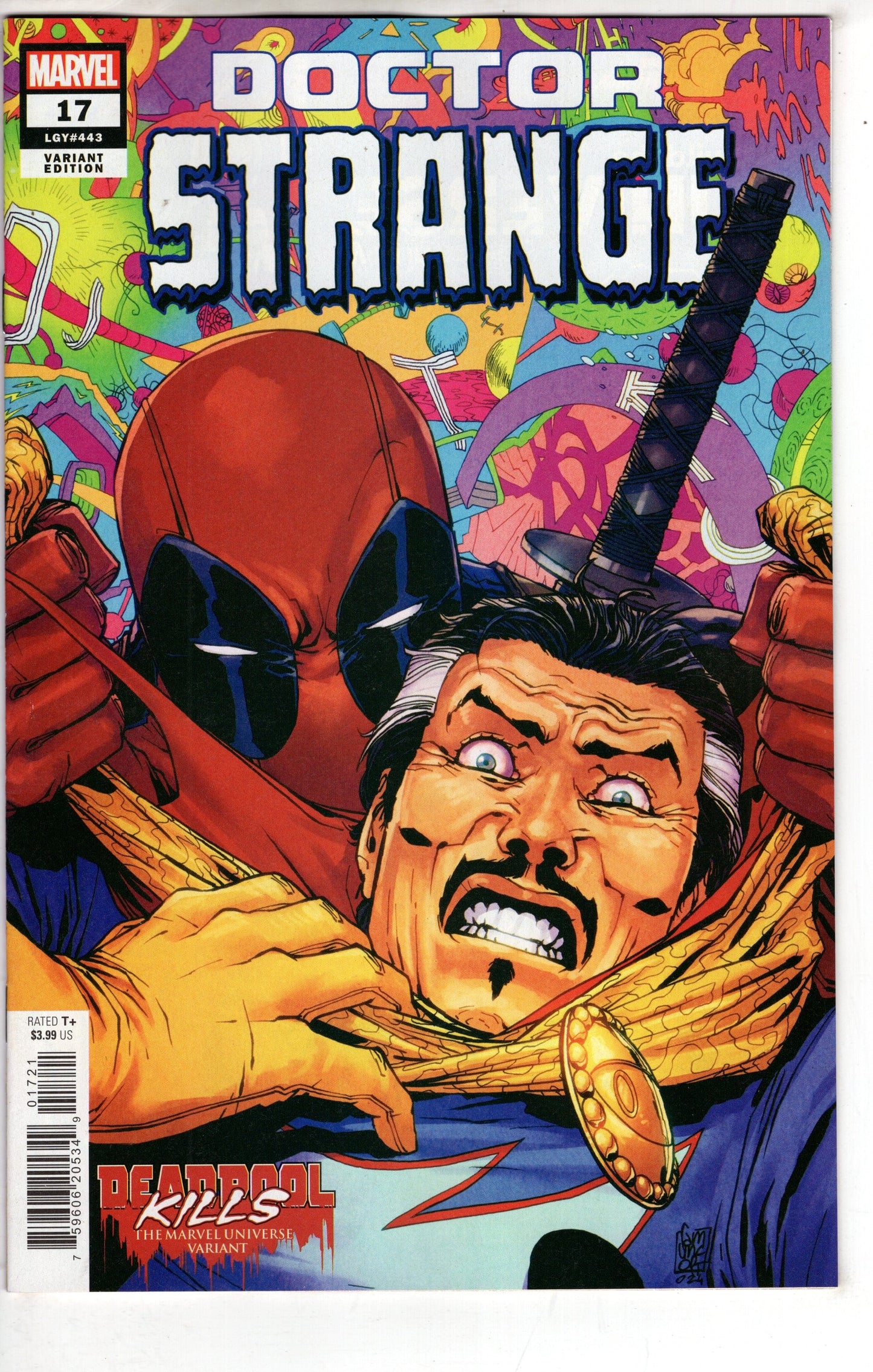 MARVEL PRH COMIC BOOK DOCTOR STRANGE #17 DEADPOOL KILLS MARVEL UNIVERSE VAR