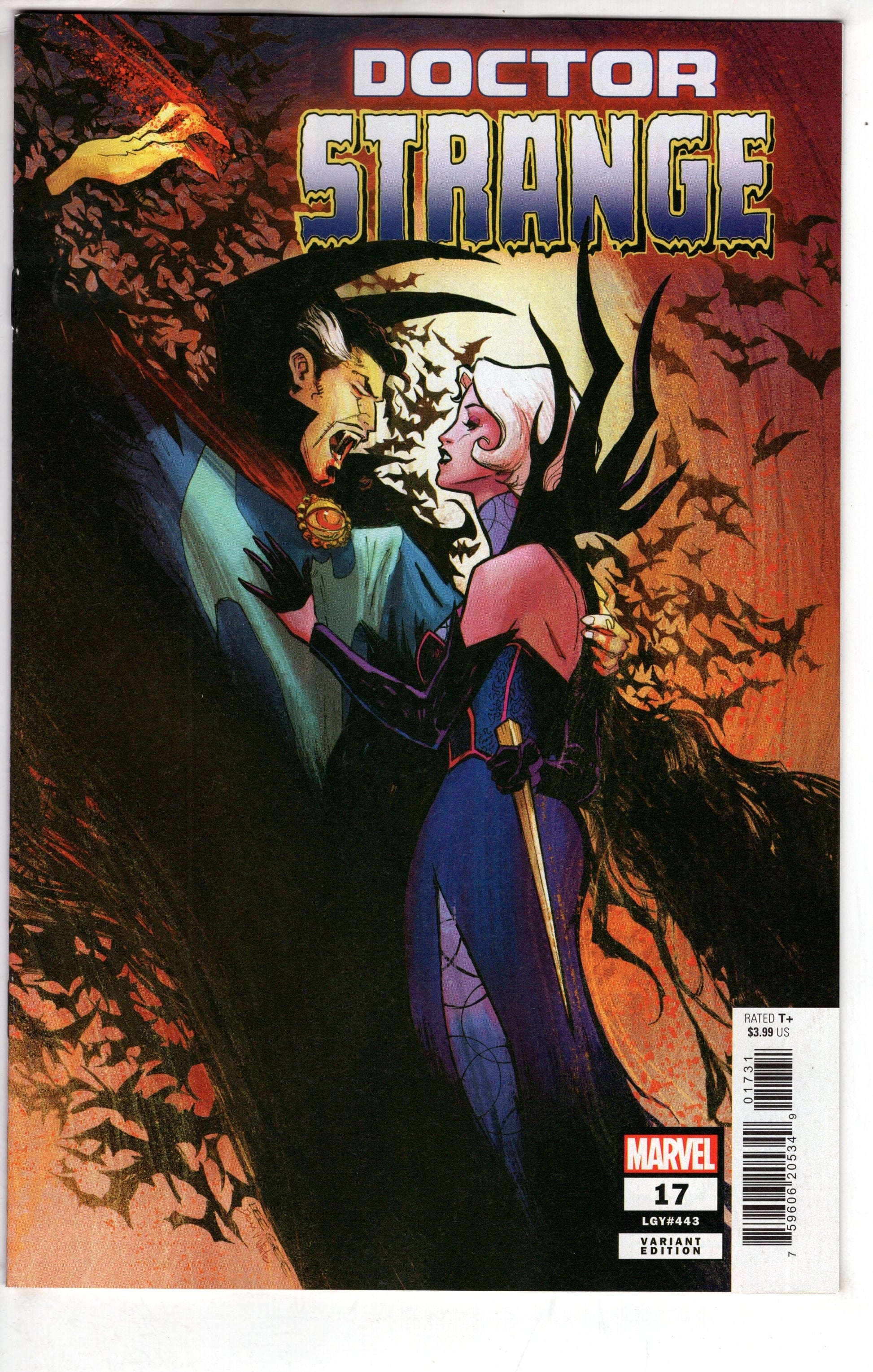MARVEL PRH COMIC BOOK DOCTOR STRANGE #17 LEE GARBETT VAR