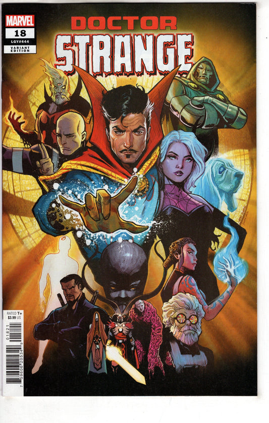 MARVEL PRH COMIC BOOK DOCTOR STRANGE #18 LEE GARBETT VAR