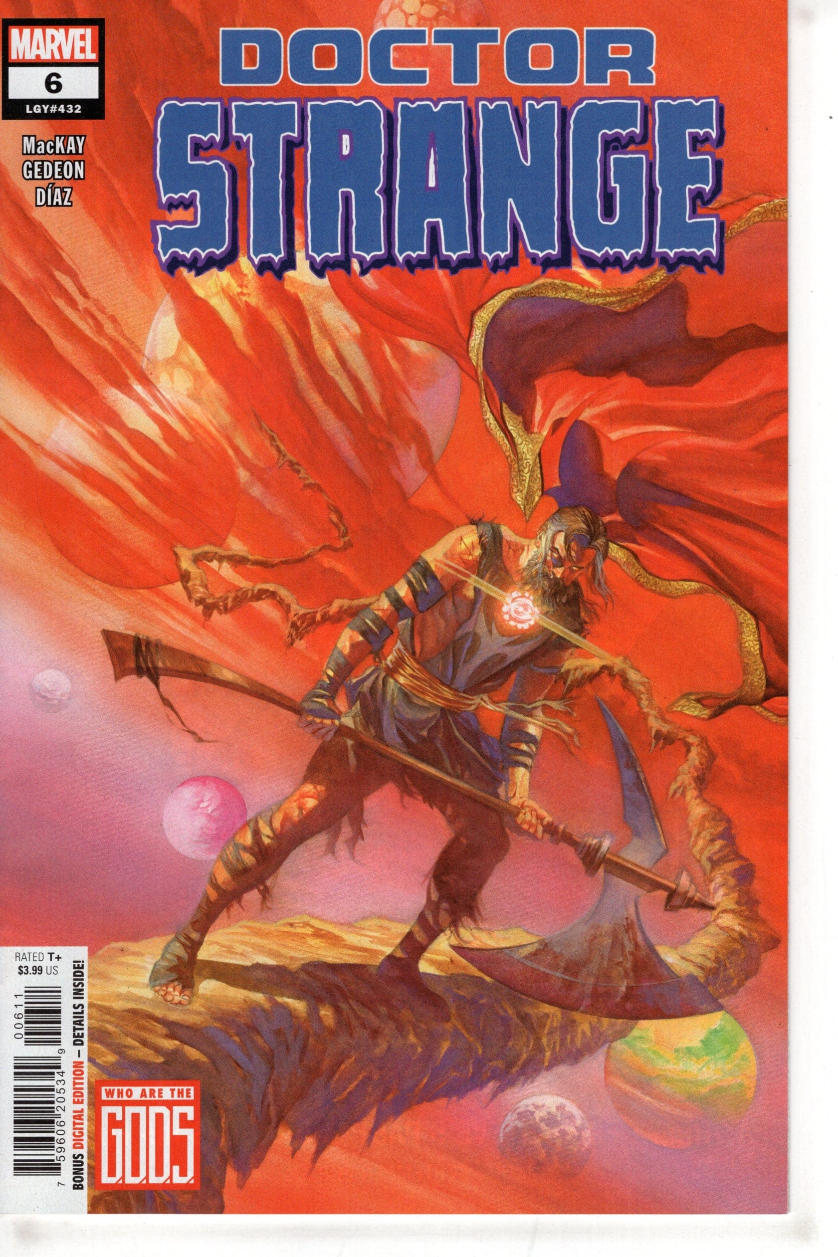 MARVEL PRH COMIC BOOK DOCTOR STRANGE #6