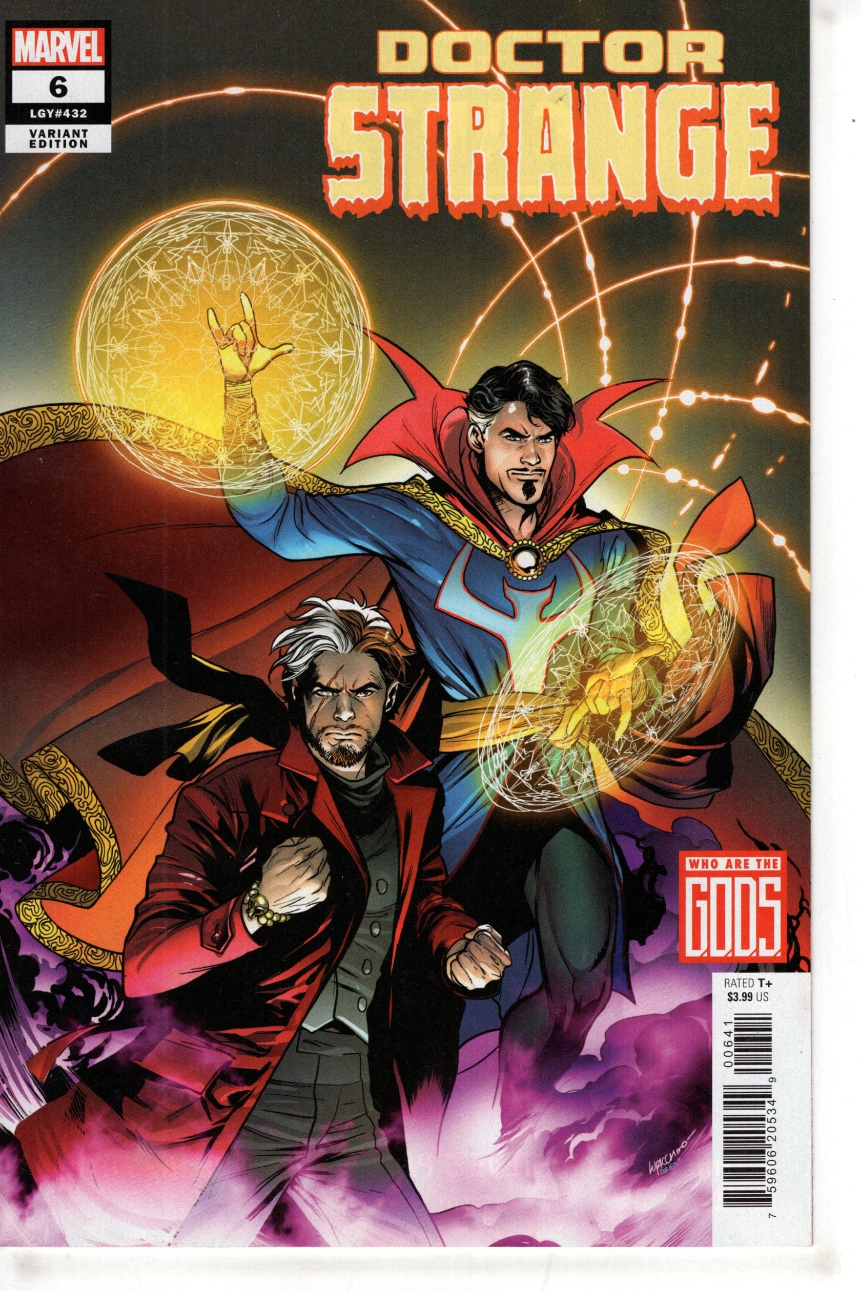 MARVEL PRH COMIC BOOK DOCTOR STRANGE #6 EMA LUPACCHINO GODS VAR