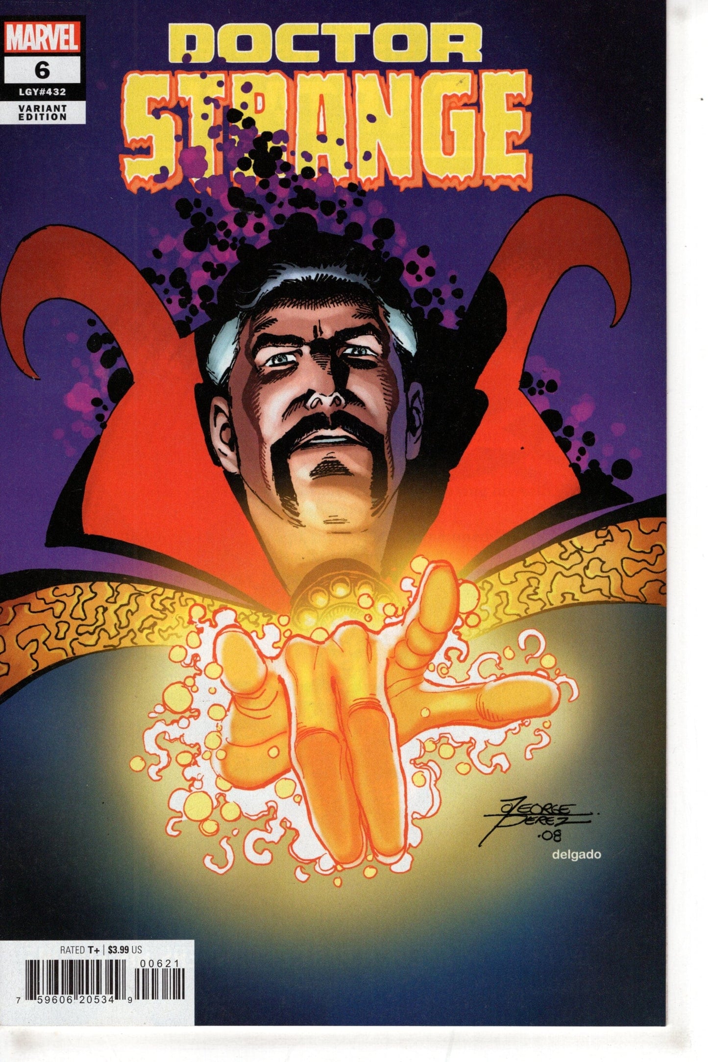 MARVEL PRH COMIC BOOK DOCTOR STRANGE #6 GEORGE PEREZ VAR