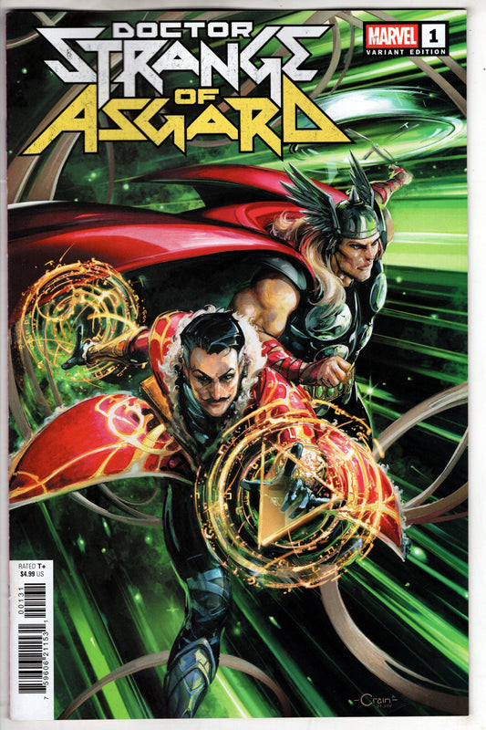 MARVEL PRH COMIC BOOK DOCTOR STRANGE OF ASGARD #1 CLAYTON CRAIN VAR