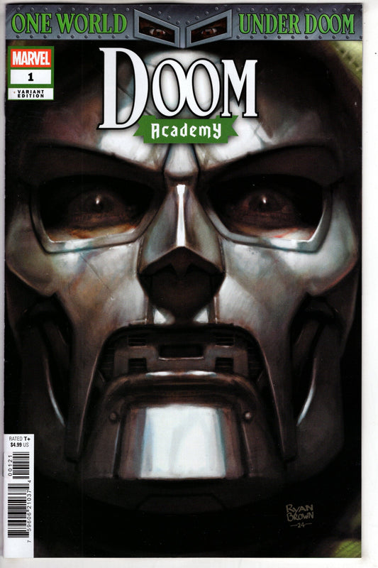 MARVEL PRH COMIC BOOK DOOM ACADEMY #1 (OF 5) RYAN BROWN VAR