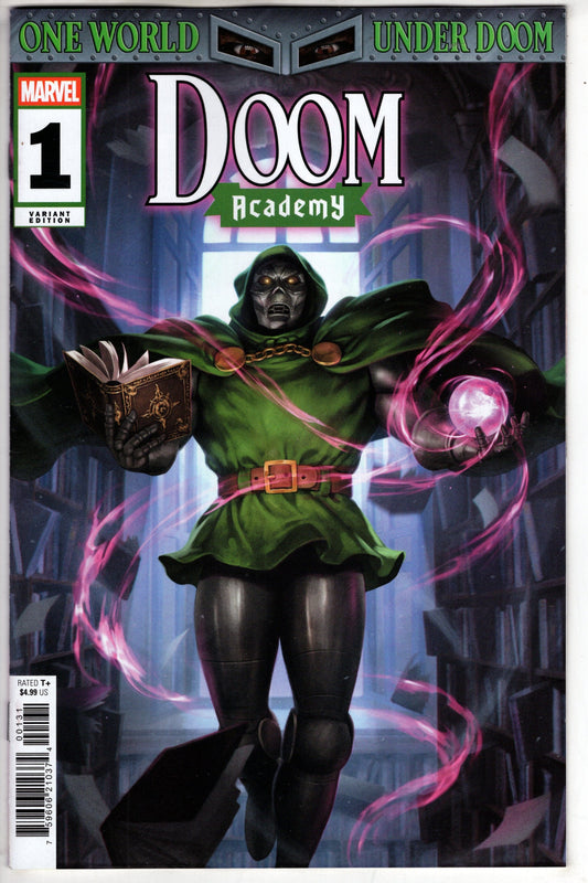 MARVEL PRH COMIC BOOK DOOM ACADEMY #1 (OF 5) WOO-CHUL LEE DOCTOR DOOM VAR