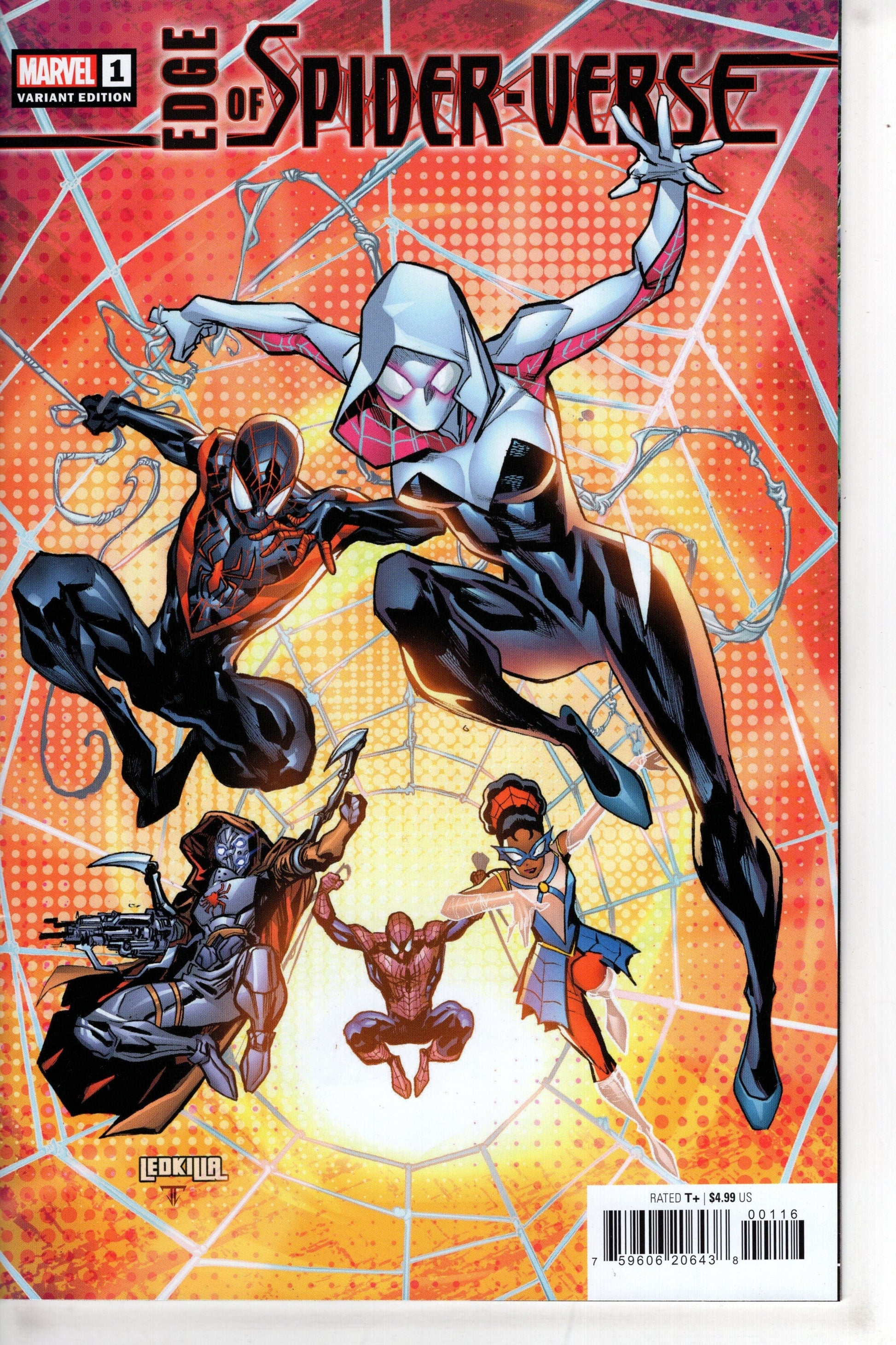 MARVEL PRH COMIC BOOK EDGE OF SPIDER-VERSE #1 (OF 4) 25 COPY INCV LASHLEY VAR