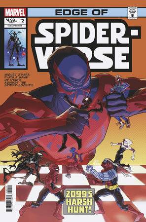 MARVEL PRH COMIC BOOK EDGE OF SPIDER-VERSE #2 PETE WOODS HOMAGE VAR