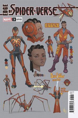 MARVEL PRH COMIC BOOK EDGE OF SPIDER-VERSE #3 10 COPY INCV PETE WOODS DESIGN VAR