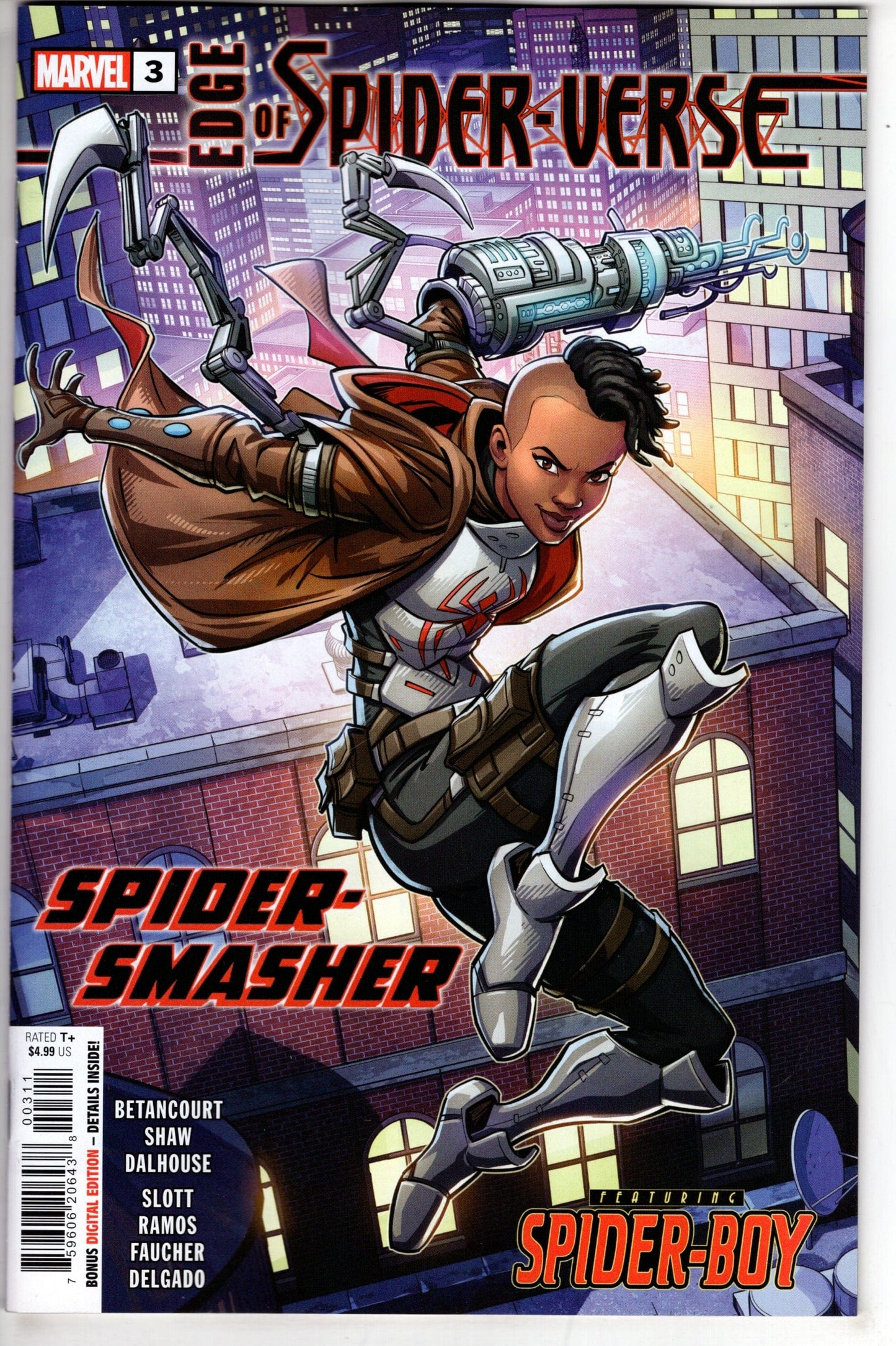 MARVEL PRH COMIC BOOK EDGE OF SPIDER-VERSE #3 2023 Series