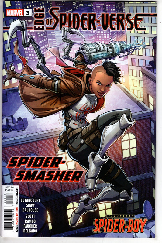 MARVEL PRH COMIC BOOK EDGE OF SPIDER-VERSE #3 2023 Series