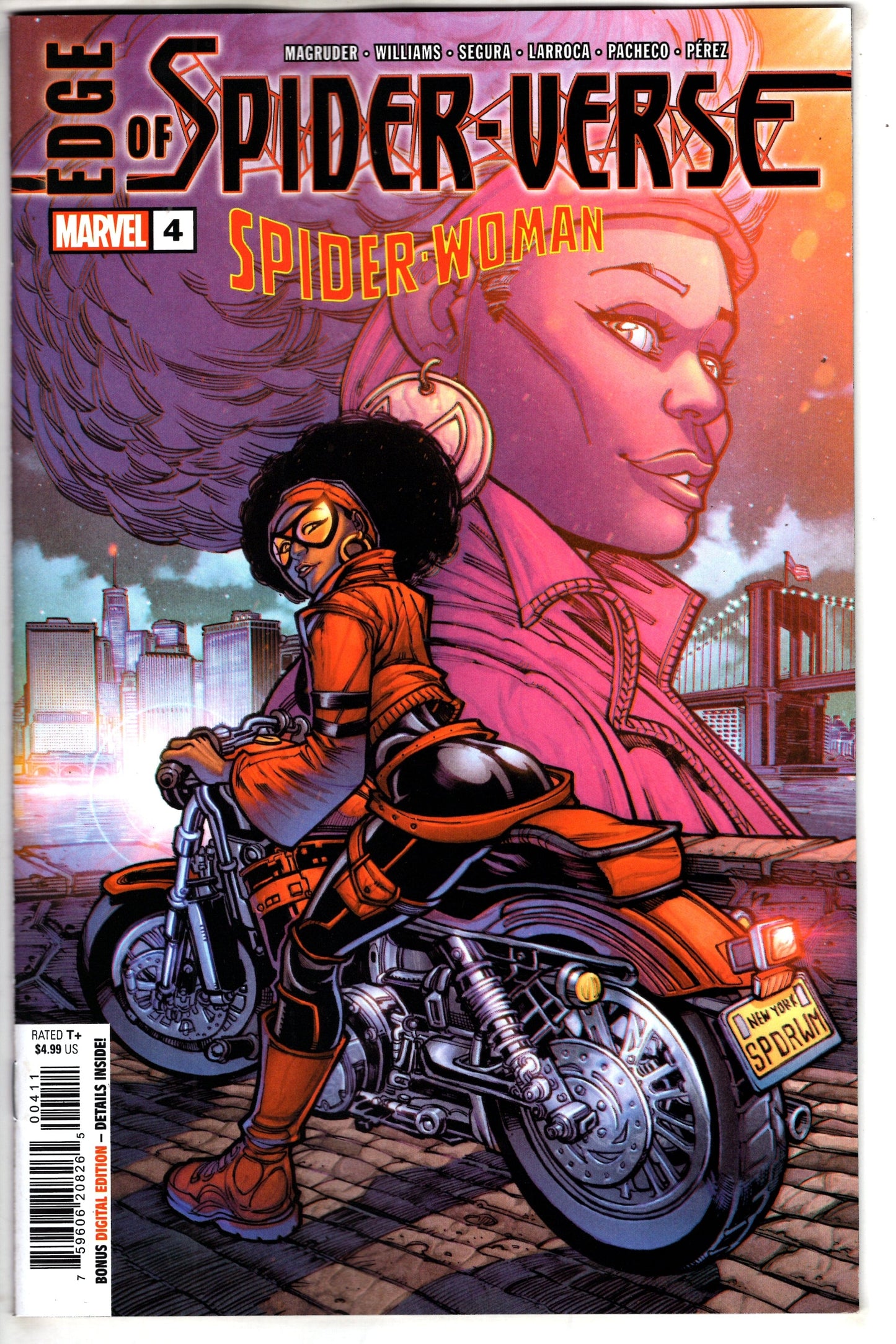 MARVEL PRH COMIC BOOK EDGE OF SPIDER-VERSE #4