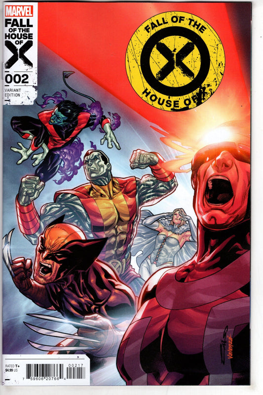 MARVEL PRH COMIC BOOK FALL OF THE HOUSE OF X #2 EMILIO LAISO VARIANT