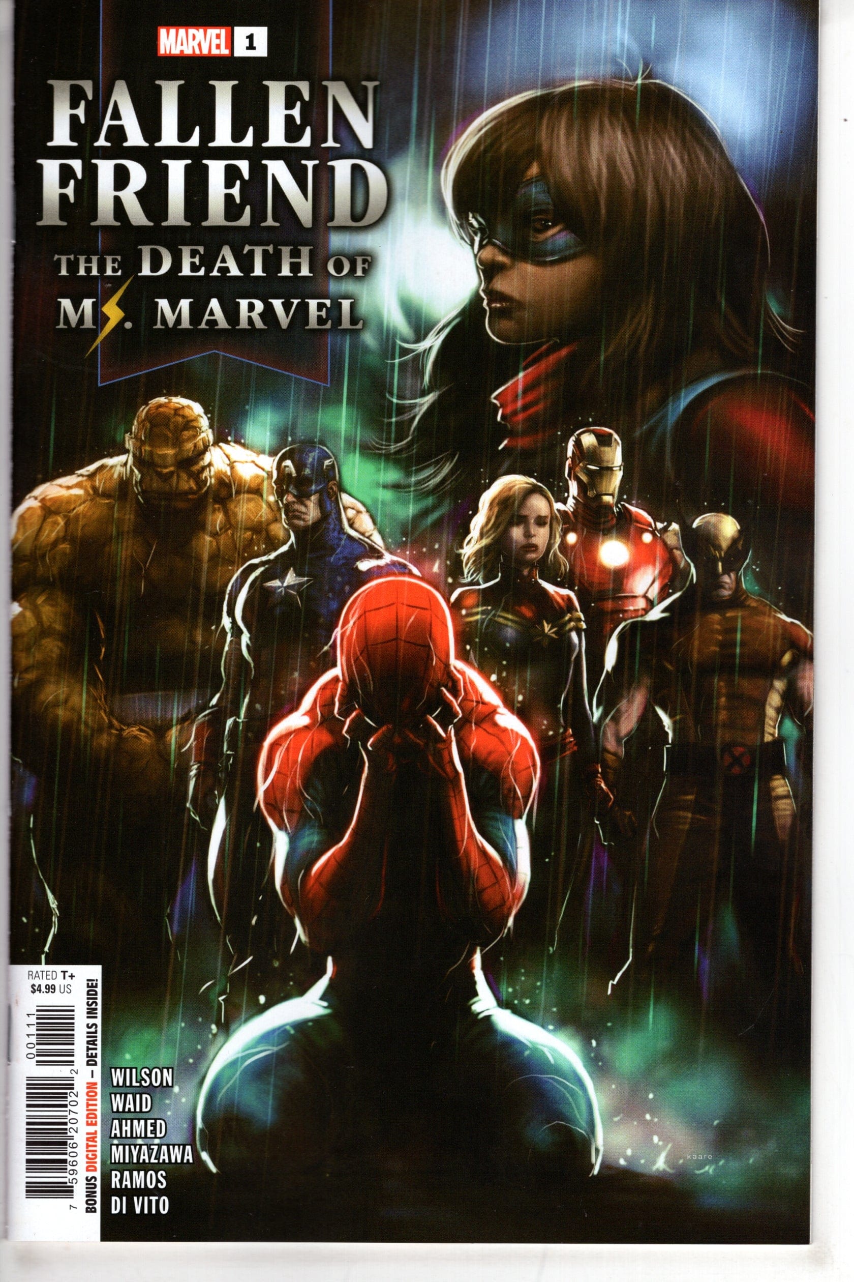 MARVEL PRH COMIC BOOK FALLEN FRIEND #1
