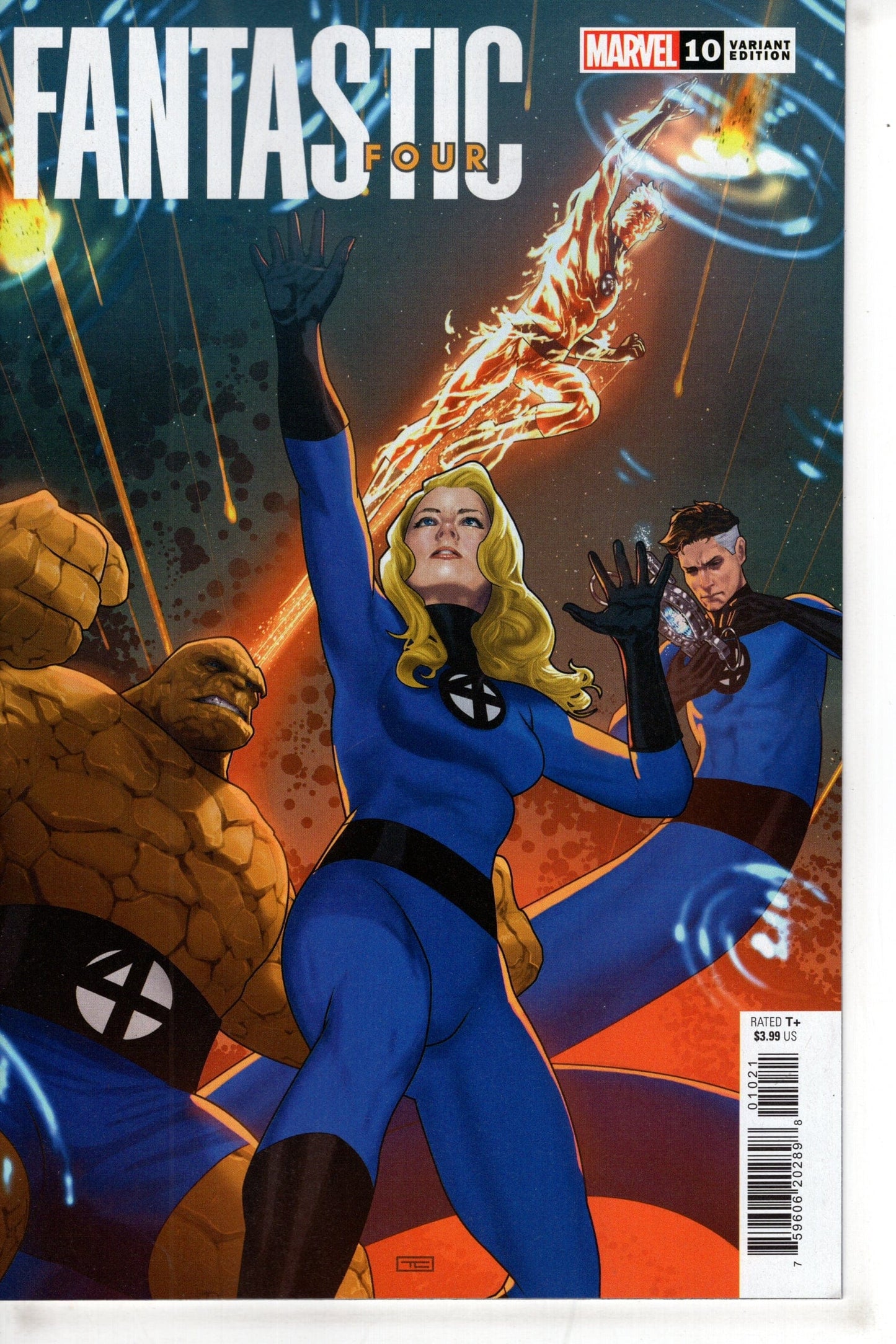 MARVEL PRH COMIC BOOK FANTASTIC FOUR #10 TAURIN CLARKE VAR