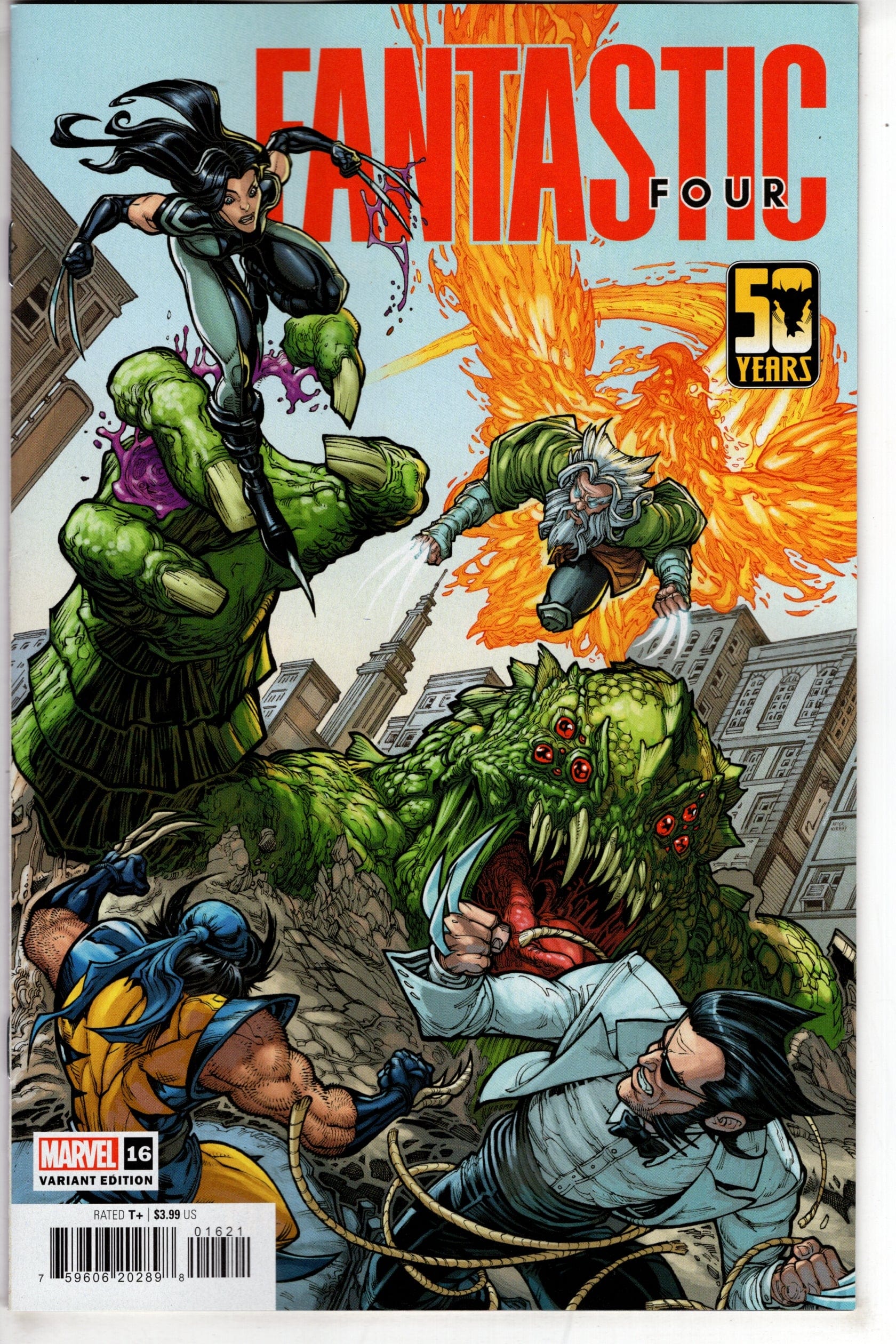 MARVEL PRH COMIC BOOK FANTASTIC FOUR #16 HARDIN WOLVERINE WOLVERINE WOLVERINE VAR