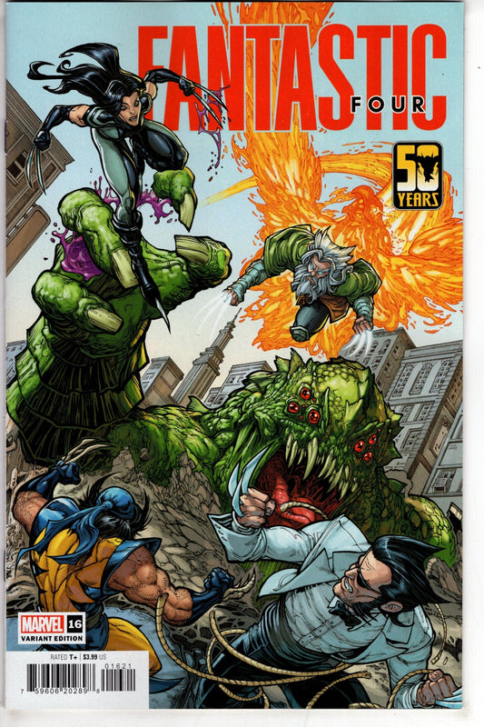 MARVEL PRH COMIC BOOK FANTASTIC FOUR #16 HARDIN WOLVERINE WOLVERINE WOLVERINE VAR