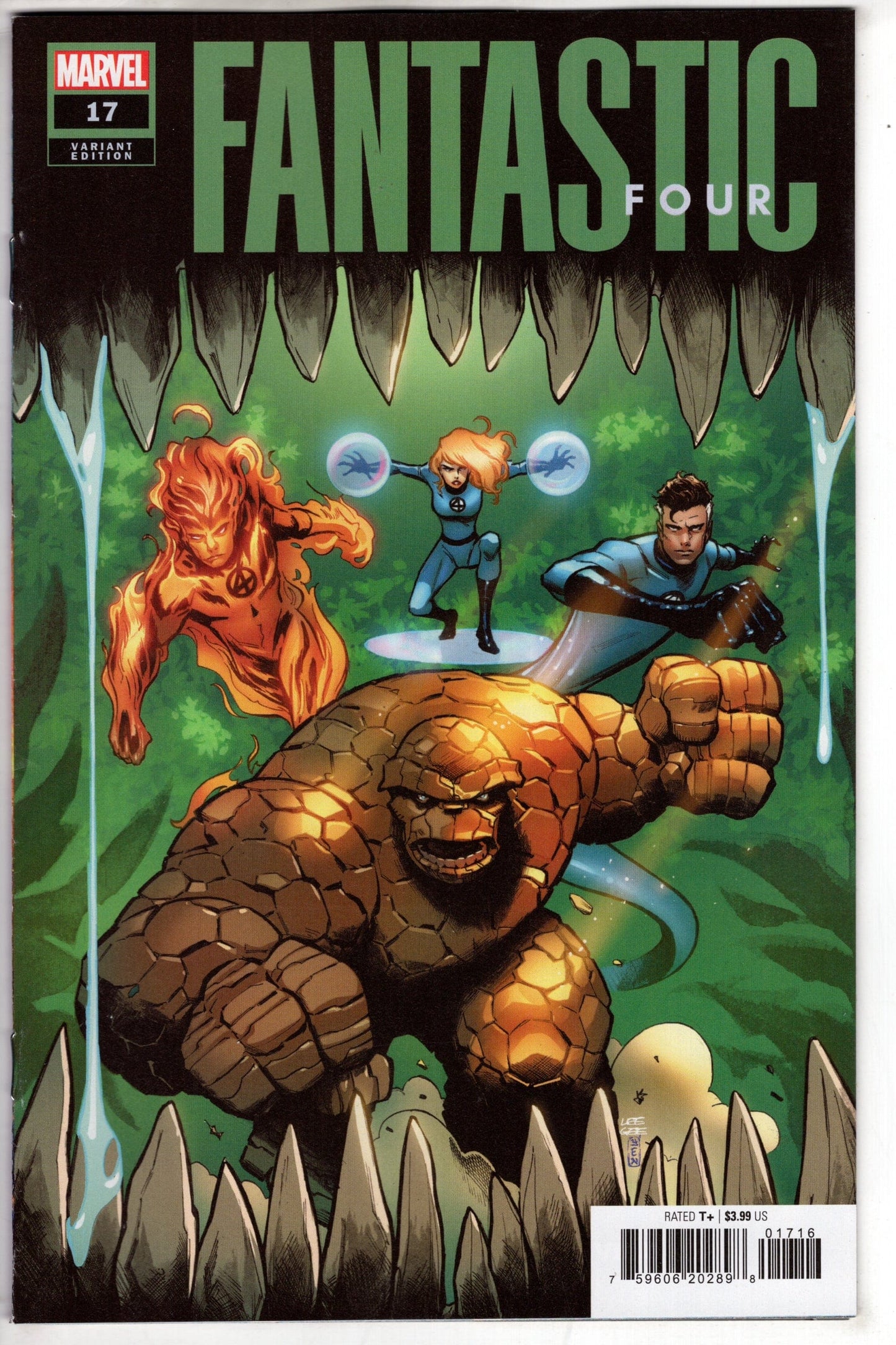 MARVEL PRH COMIC BOOK FANTASTIC FOUR #17 25 COPY INCV LEE GARBETT VAR