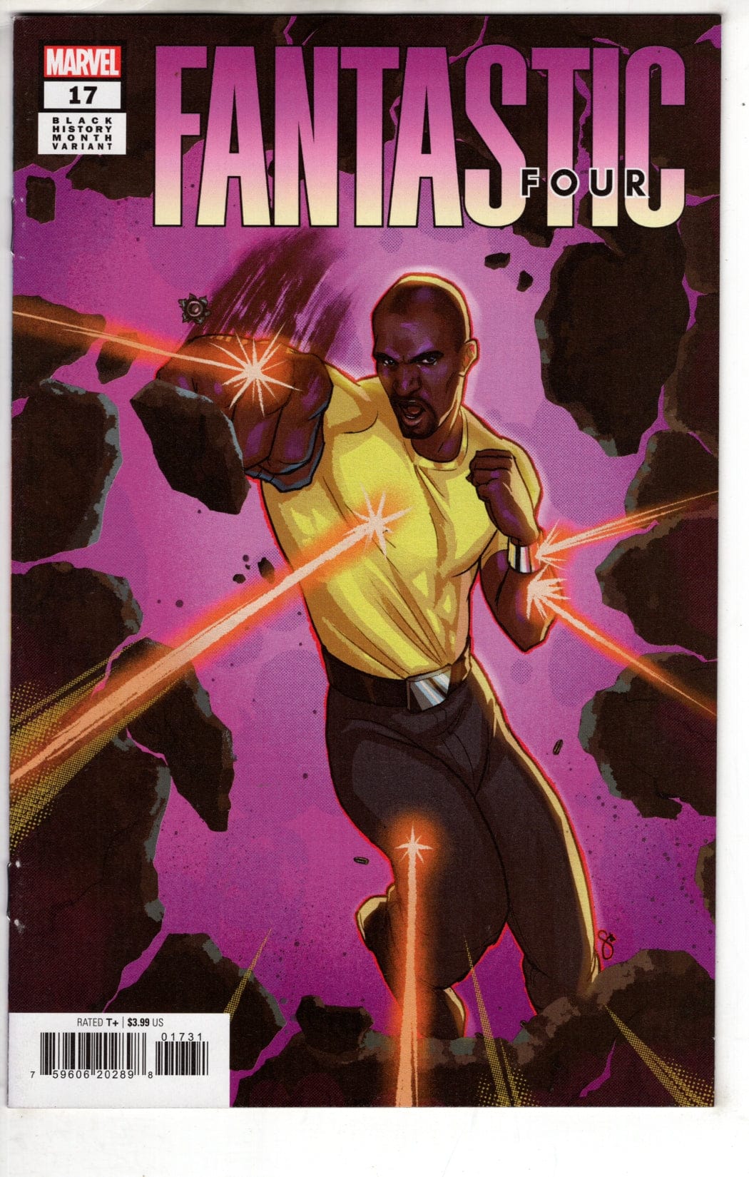 MARVEL PRH COMIC BOOK FANTASTIC FOUR #17  BLACK HISTORY MONTH VAR (VF/NM)
