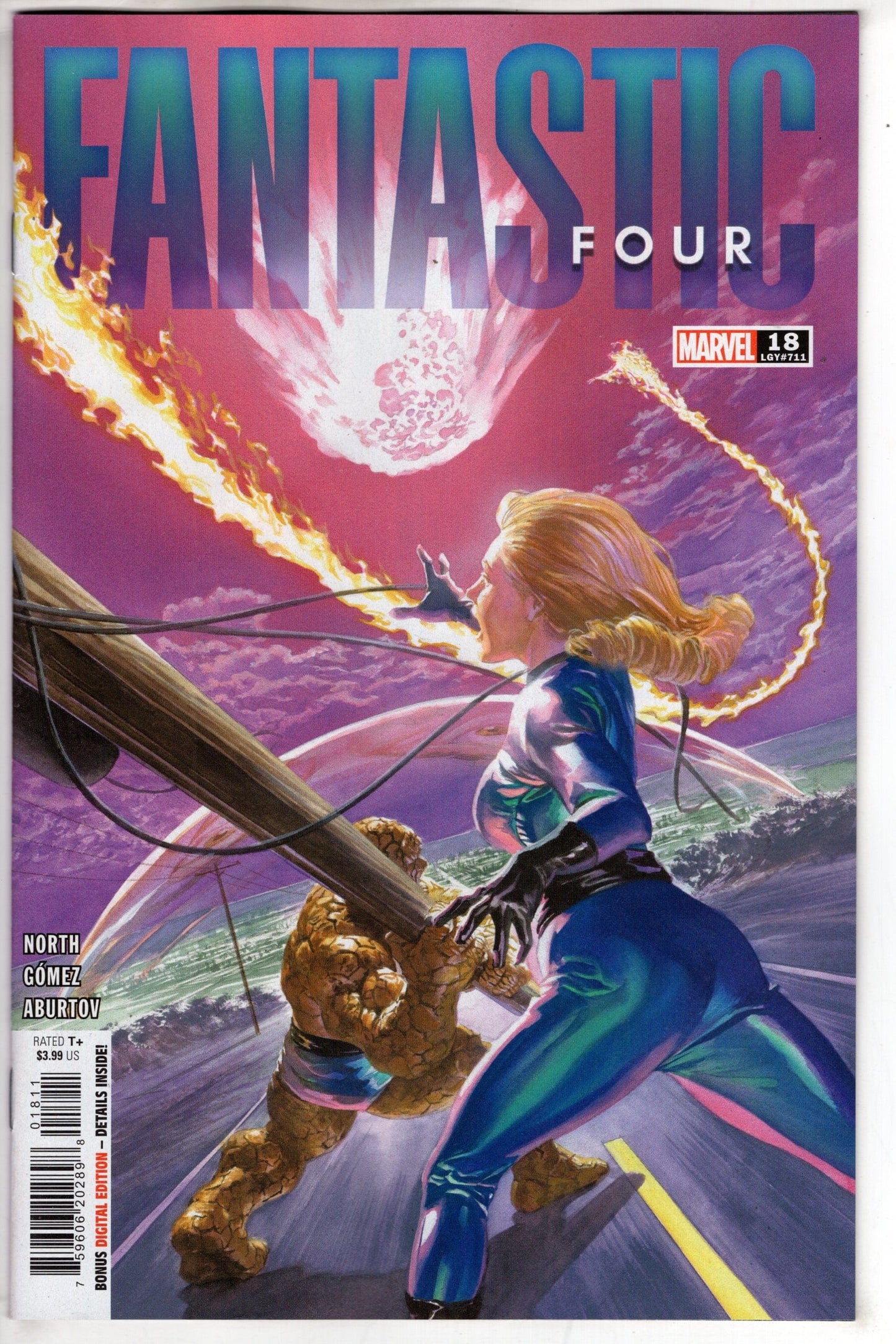 MARVEL PRH COMIC BOOK FANTASTIC FOUR #18