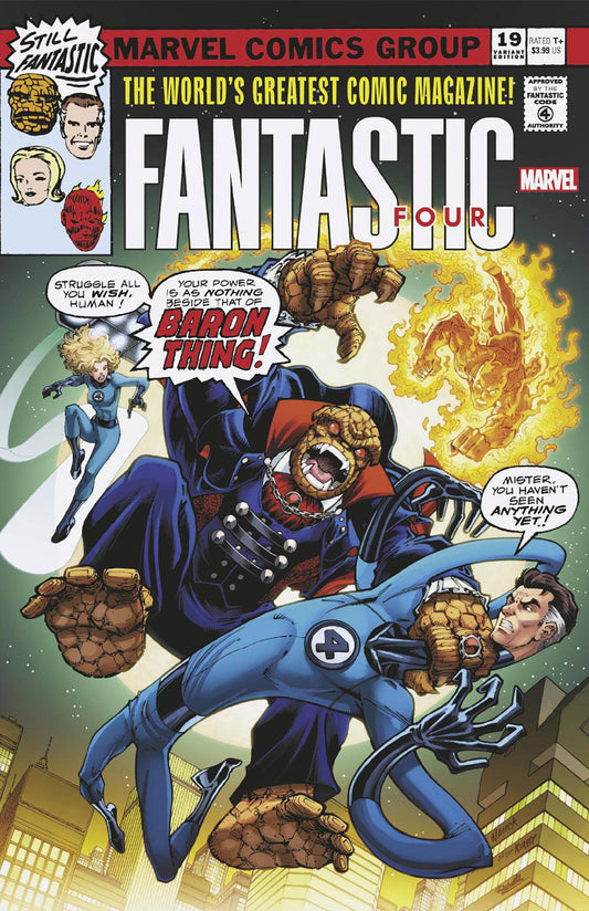 MARVEL PRH COMIC BOOK FANTASTIC FOUR #19 TODD NAUCK VAMPIRE VAR