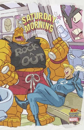 MARVEL PRH COMIC BOOK FANTASTIC FOUR #26 SEAN GALLOWAY SATURDAY MORNING CONNECTING VARIANT (VF/NM)