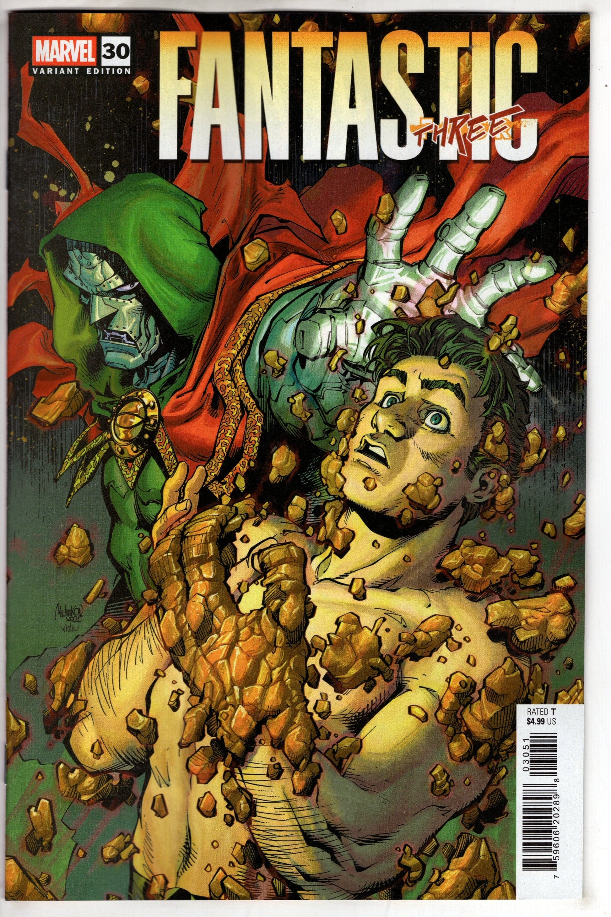 MARVEL PRH COMIC BOOK FANTASTIC FOUR #30 GLEB MELNIKOV SPOILER VAR