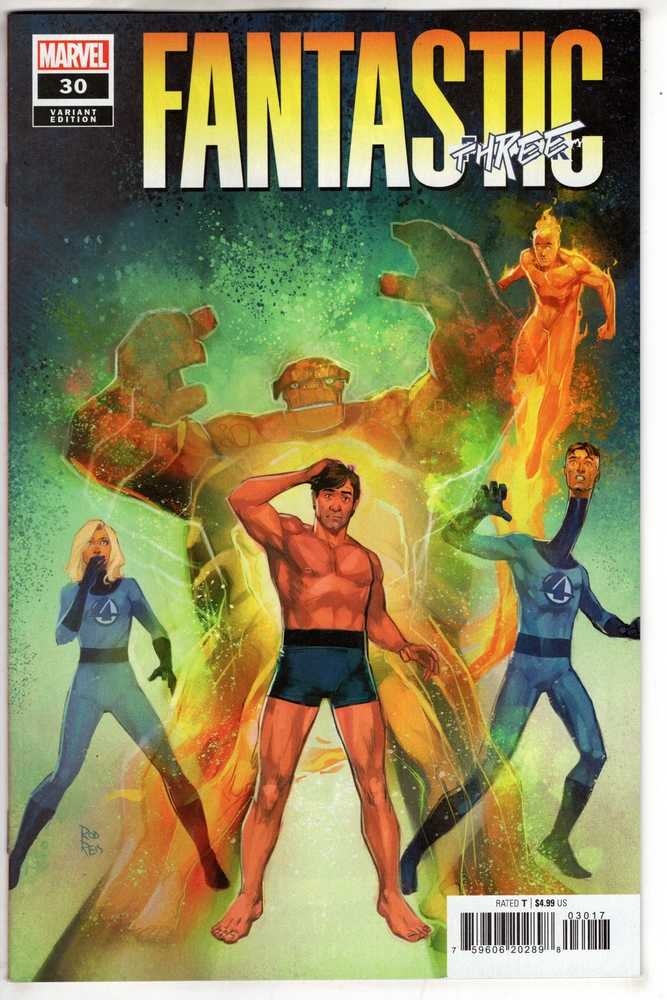 MARVEL PRH COMIC BOOK Fantastic Four #30 Rod Reis Variant [Doom]