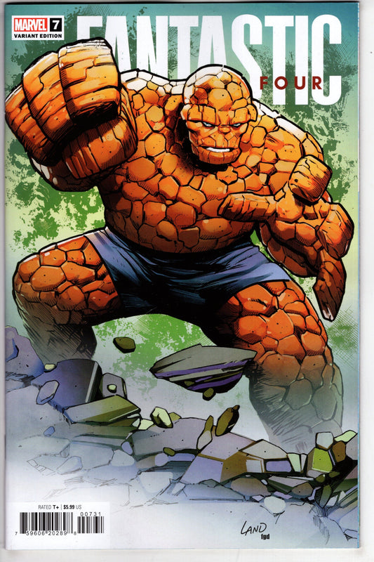 MARVEL PRH COMIC BOOK FANTASTIC FOUR #7 LAND VAR