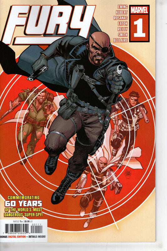 MARVEL PRH COMIC BOOK FURY #1