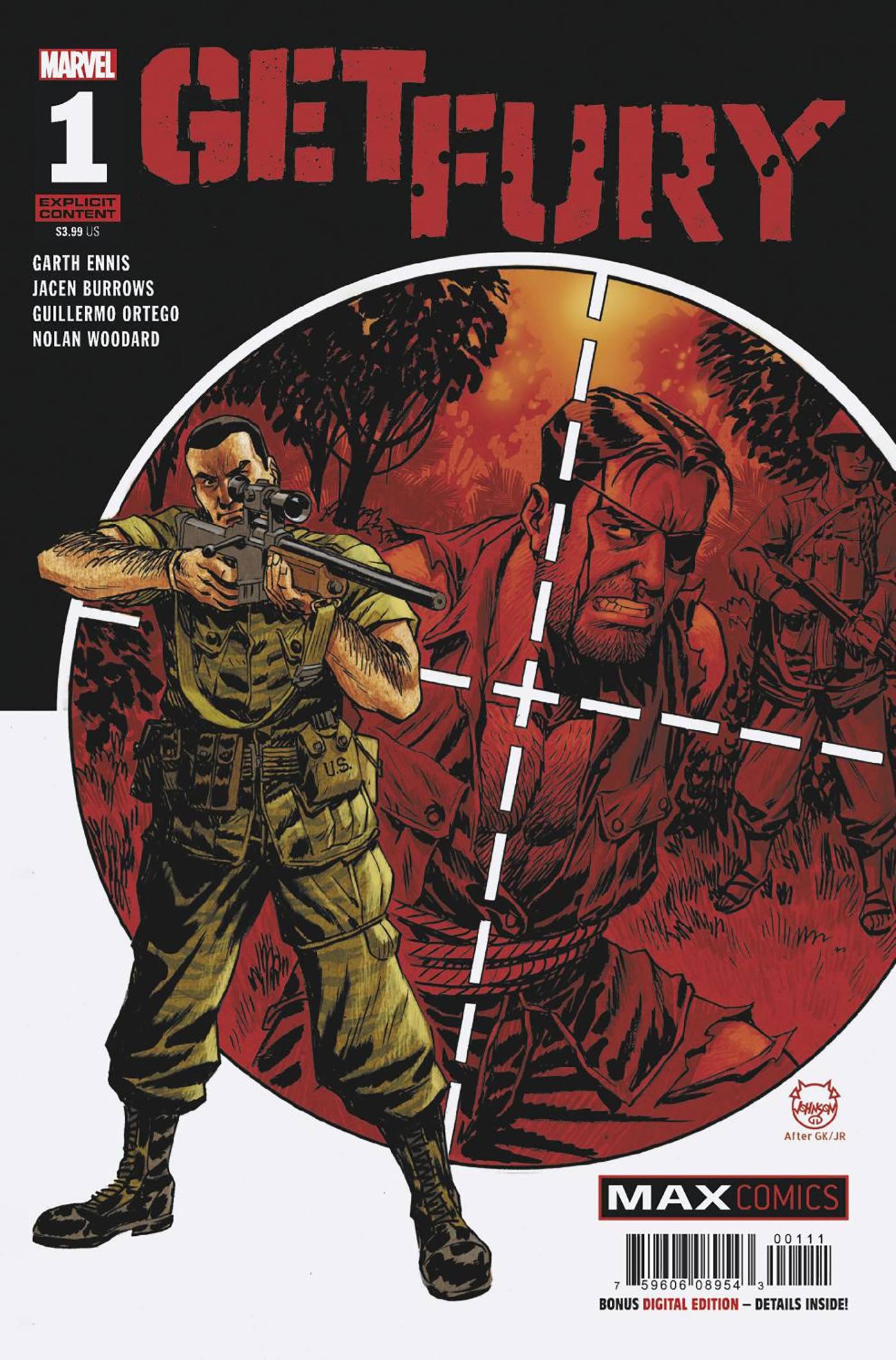 MARVEL PRH COMIC BOOK GET FURY #1