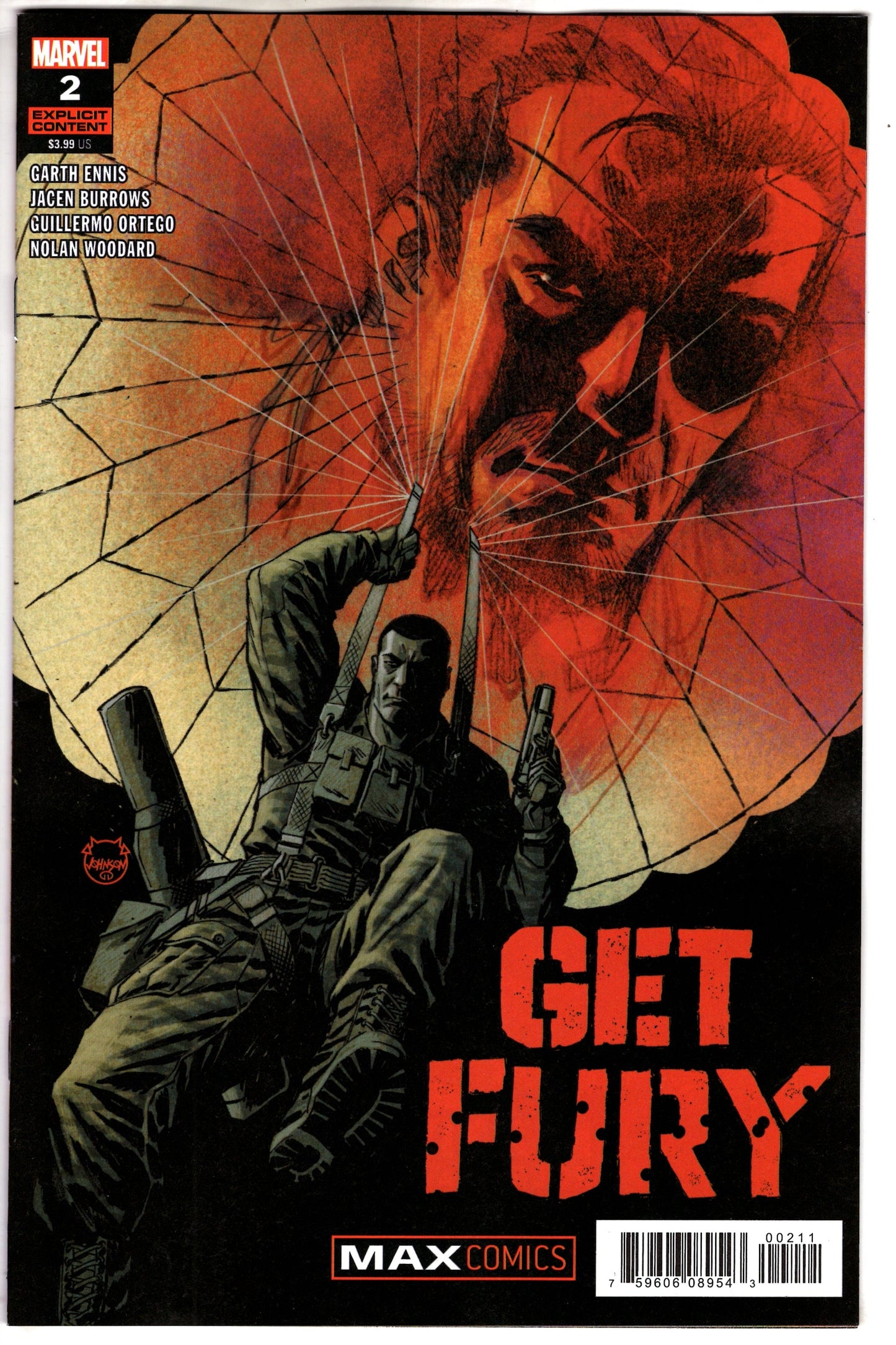MARVEL PRH COMIC BOOK GET FURY #2