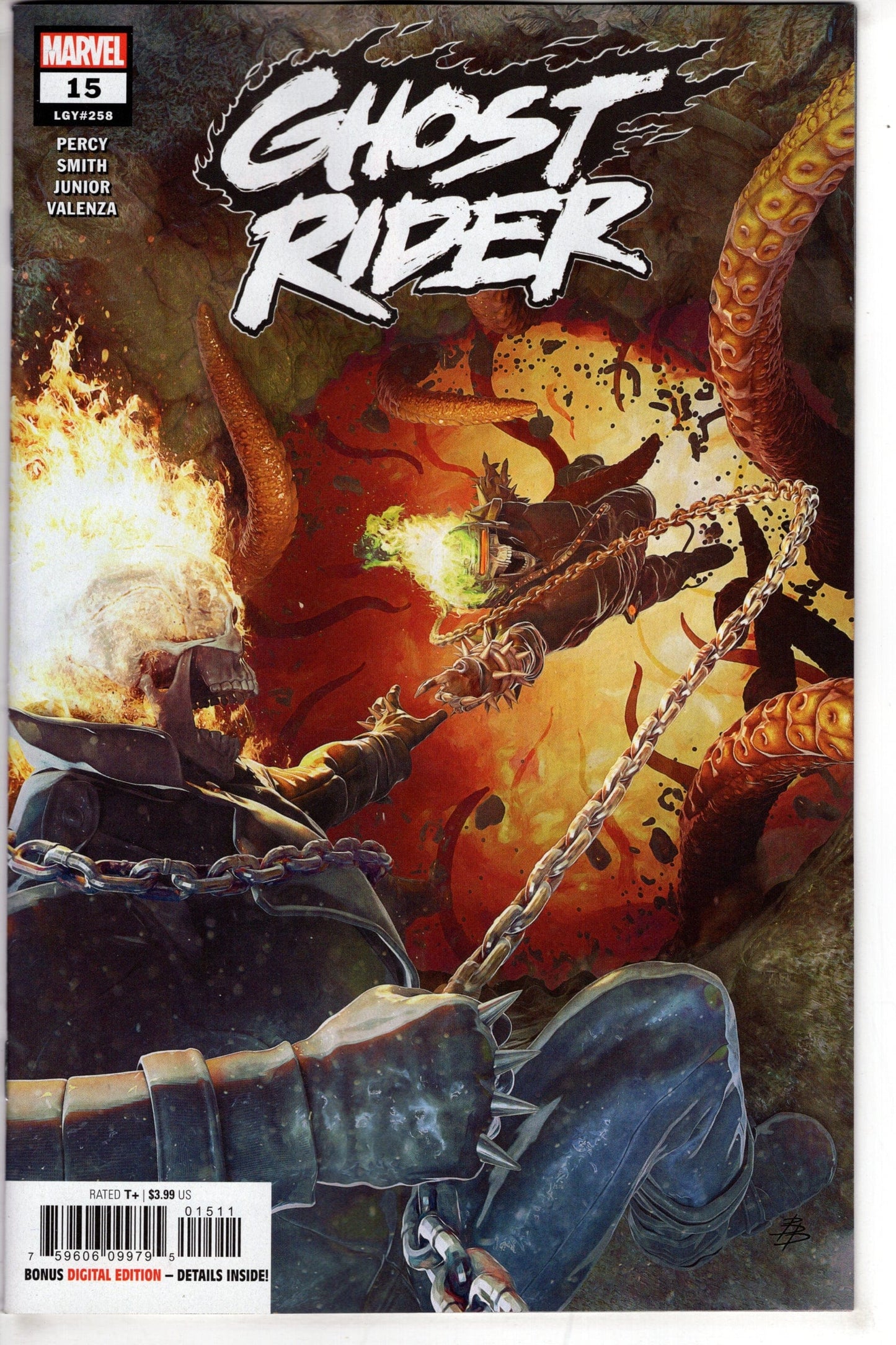 MARVEL PRH COMIC BOOK GHOST RIDER #15